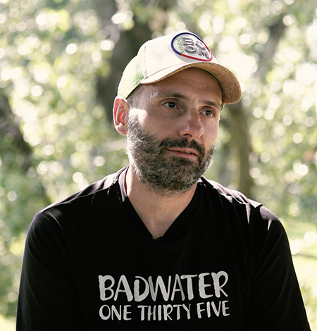 Primo piano di Simone, Runner Ambassador di Argivit